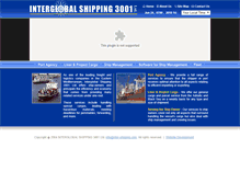 Tablet Screenshot of inter-shipping.com